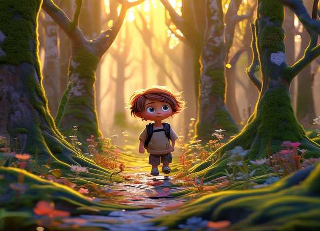 儿童故事森林迷路（幼儿园故事迷路的森林）