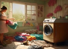 洗衣故事（洗衣服的故事200字）