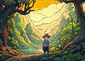 探险故事绘本；探险故事绘本图片