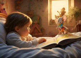 老鼠故事儿童睡前故事、老鼠的故事睡前故事音频