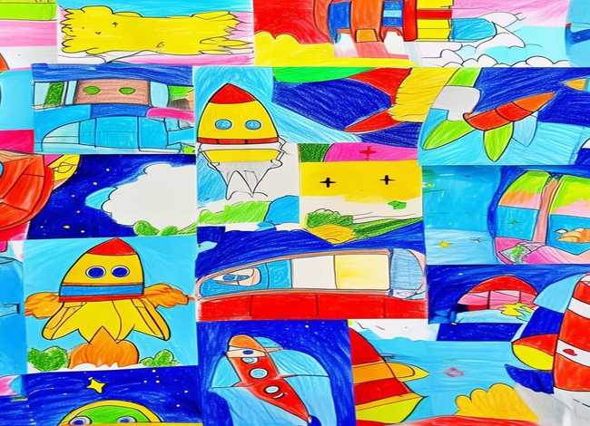 关于火箭的儿童图画 关于火箭的儿童图画大全