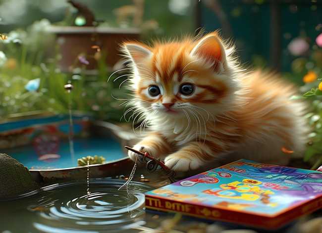 小猫钓鱼的故事故事 小猫钓鱼的故事故事盒VCD