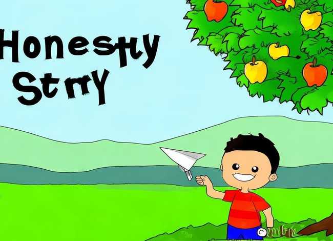 诚信故事ppt图片 诚信故事绘本制作图片