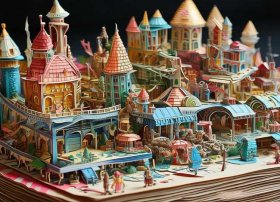 卡纸绘本制作故事立体、卡纸绘本制作故事立体教程