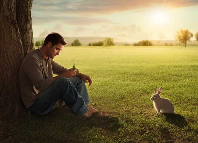 守株待兔故事英文版简短；守株待兔故事简短的英语版