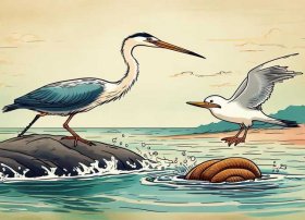 鹬蚌相争儿童故事视频，鹬蚌相争的故事视频播放