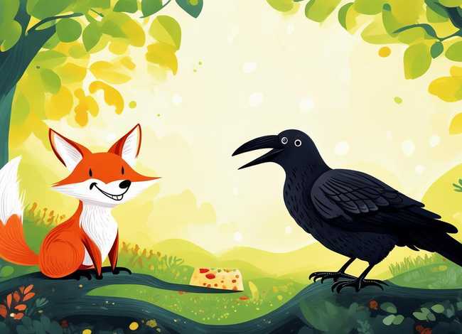 狐狸和乌鸦的故事幼儿讲故事;狐狸和乌鸦的故事幼儿讲故事视频 狐狸和乌鸦的故事幼儿讲故事;狐狸和乌鸦的故事幼儿讲故事视频