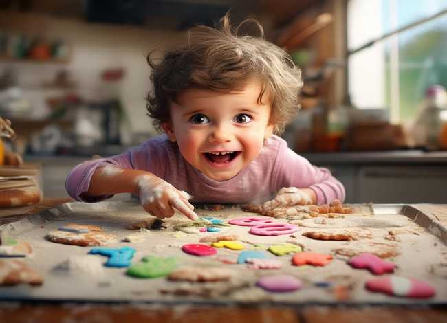 小孩有趣画饼故事（小孩有趣画饼故事简短）