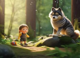 关于狼的儿童故事简短3-4岁 幼儿故事关于狼的故事