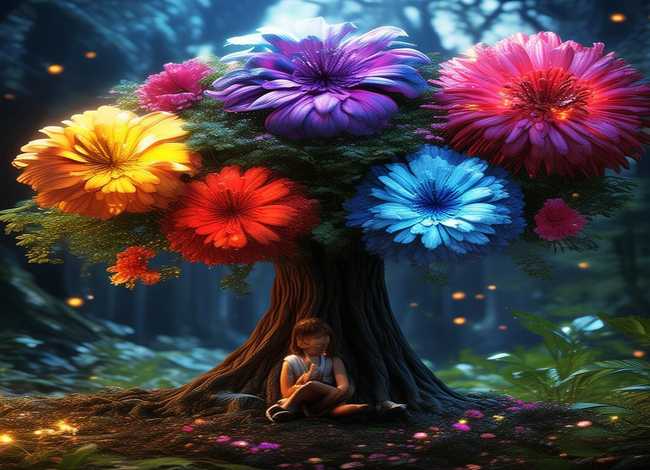 儿童故事七色花在线听（七色花的故事在线收听）