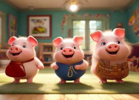 儿童故事三只小猪出版社，三只小猪的故事出版社