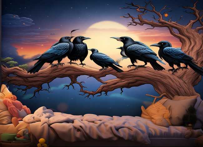 七只乌鸦儿童睡前故事书（幼儿睡前故事七只乌鸦）