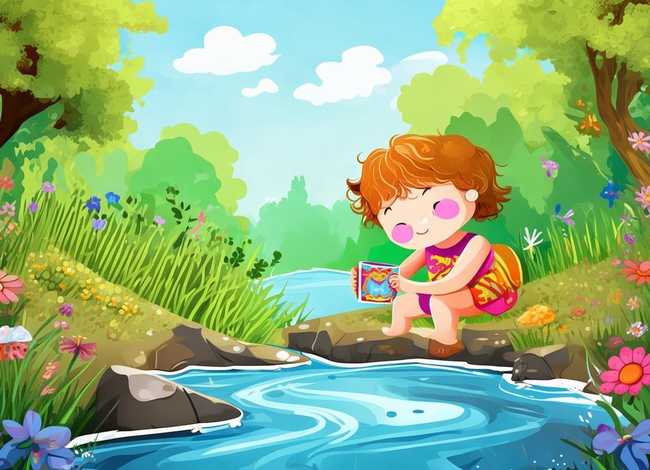 喝水故事绘本、喝水故事绘本图片