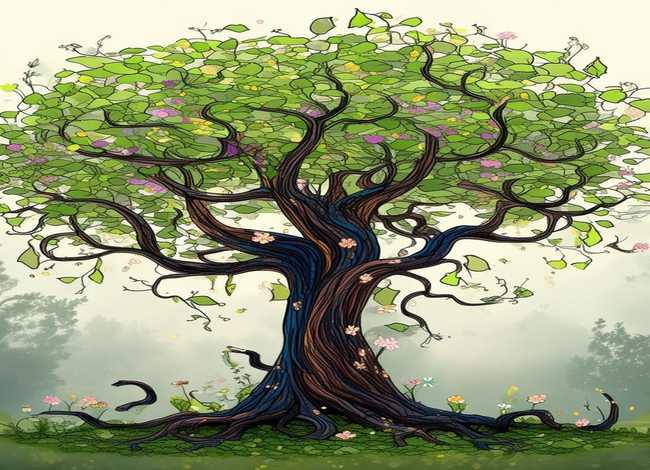 树的故事图画、树的故事简笔画图片 树的故事图画、树的故事简笔画图片