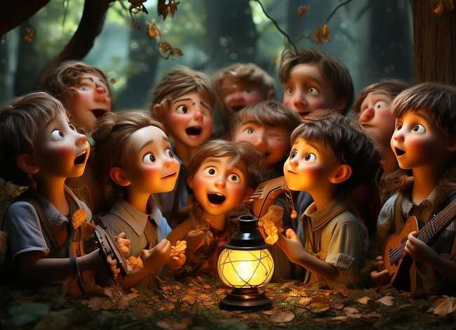 一个故事儿童歌曲 - 一个故事一首歌曲歌词