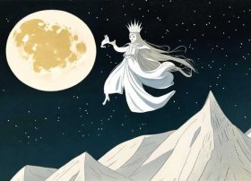 儿童故事配图嫦娥奔月（幼儿故事嫦娥奔月文字版）