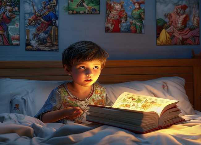 8岁儿童睡前故事全集文字版三国；8岁的睡前故事文字版