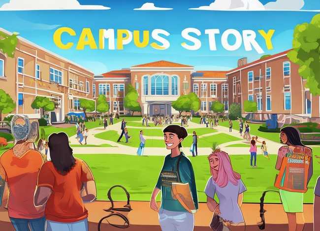 校园故事卡 - 校园故事海报 校园故事卡 - 校园故事海报