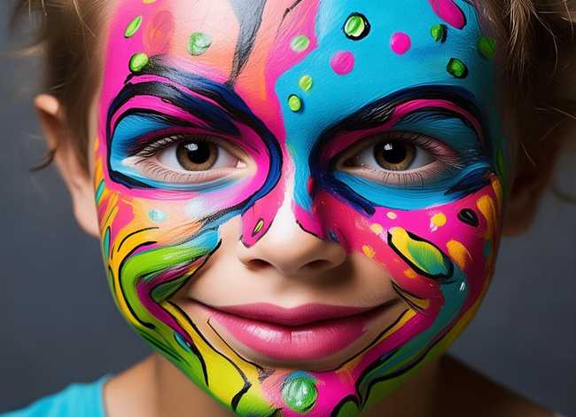 儿童创意脸谱画 - 创意脸谱画 儿童怎么做