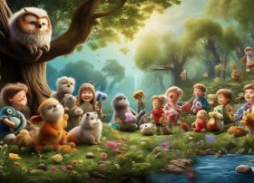 动物世界儿童故事1500字 - 动物世界的故事文字版