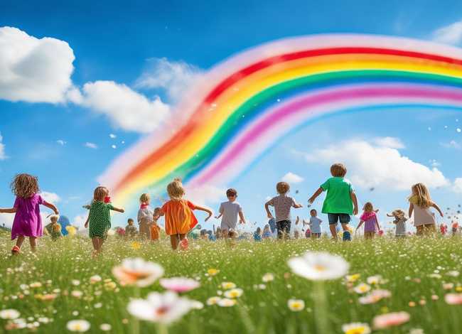 彩虹的故事幼儿故事 - 彩虹的故事幼儿故事简短