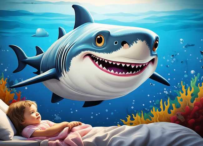 儿童大鲨鱼睡前故事 - 故事大全 鲨鱼睡前故事