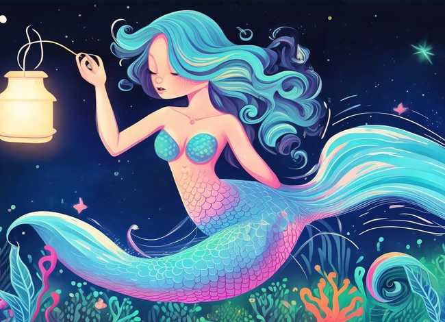 儿童睡前故事文字版图片 - 儿童睡前故事文字版图片美人鱼