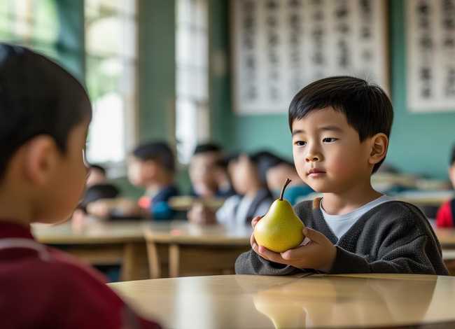 孔融让梨的故事文字版，孔融让梨的故事文字版大班