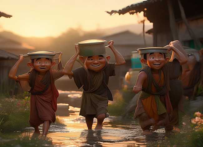 儿童睡前故事三个和尚挑水的故事,睡前小故事三个和尚挑水的故事 儿童睡前故事三个和尚挑水的故事,睡前小故事三个和尚挑水的故事