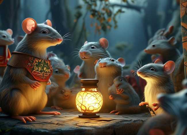 鼠年的传说故事 鼠年的传说故事简介