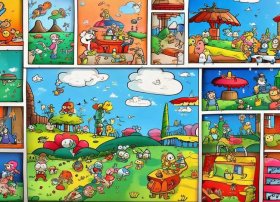 儿童漫画的图片，儿童漫画的图片大全