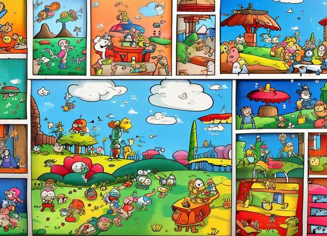 儿童漫画的图片，儿童漫画的图片大全