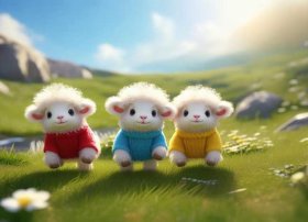 小儿童故事三只小羊（幼儿故事三只小羊）