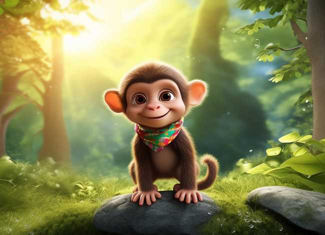 儿童故事3-6岁小猴子的故事 - 幼儿故事小猴子的故事