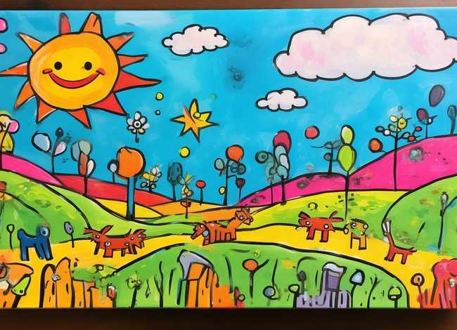 儿童简易画、儿童简易画画3-6岁