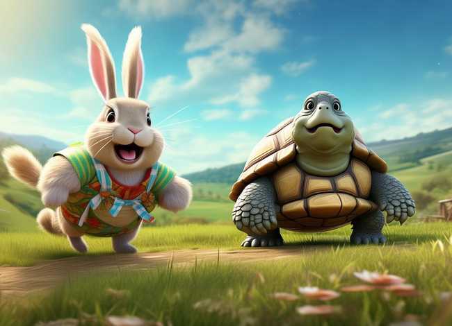乌龟赛跑的故事 小兔子跟乌龟赛跑的故事 乌龟赛跑的故事 小兔子跟乌龟赛跑的故事