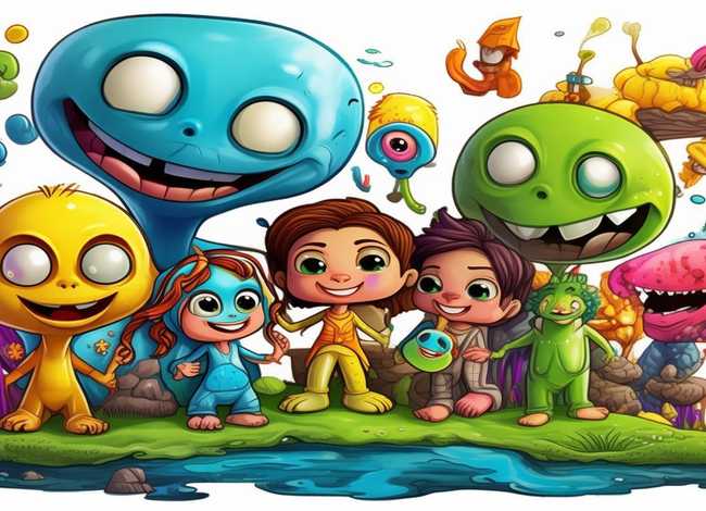 外星人的故事儿童漫画，关于外星人的儿童漫画