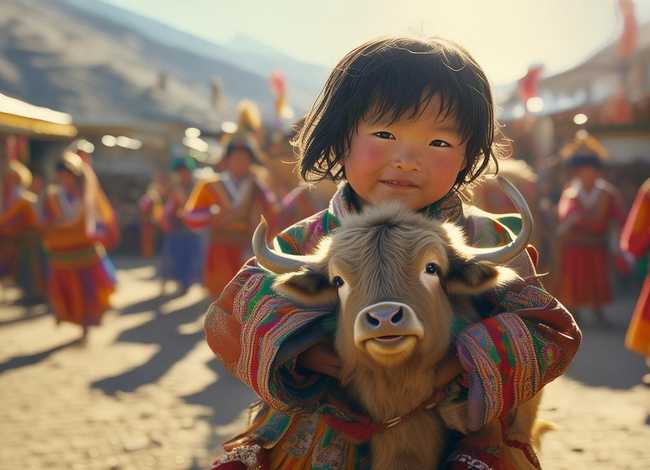 藏族童谣小牦牛;藏族舞蹈牦牛 藏族童谣小牦牛;藏族舞蹈牦牛