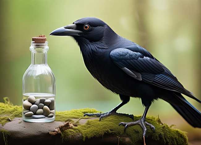 儿童故事内容乌鸦喝水 - 乌鸦喝水幼儿故事内容