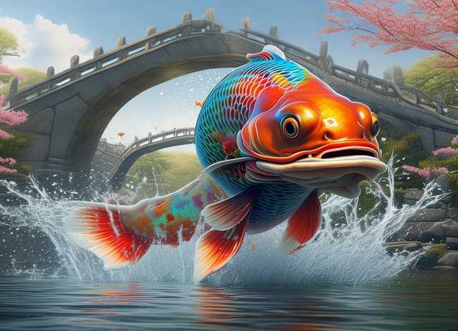 鲤鱼跳龙门故事，鲤鱼跳龙门故事内容