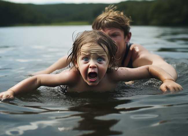 孩子掉水里的故事；孩子掉水里的故事简短