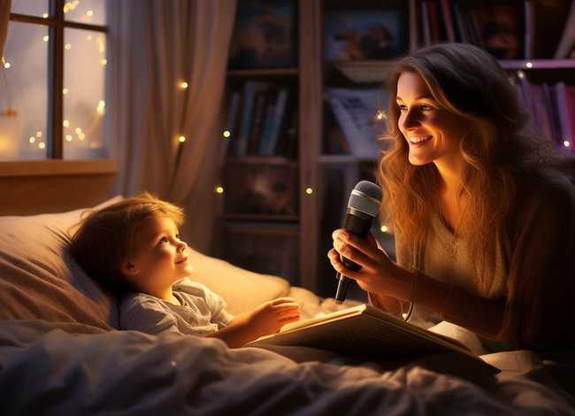 听抖音儿童睡前故事 - 抖音上那个讲睡前故事的是谁