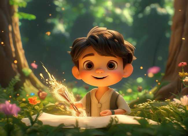 神笔马良故事儿童版，神笔马良的故事幼儿版