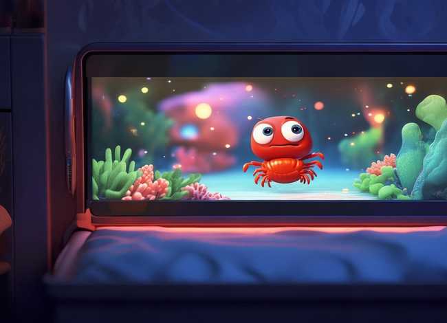 小螃蟹睡前故事；小螃蟹睡前故事视频