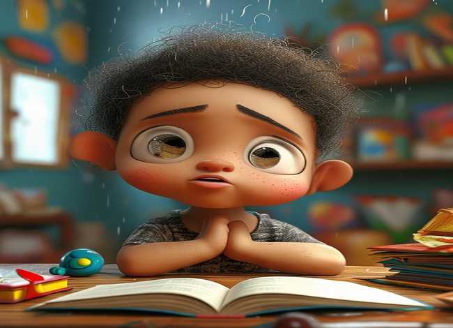 关于儿童故事三心二意的图片；关于三心二意的小故事