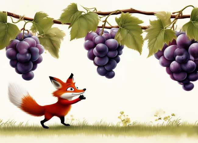 狐狸和葡萄的故事50字、狐狸和葡萄的故事50字怎么写 狐狸和葡萄的故事50字、狐狸和葡萄的故事50字怎么写