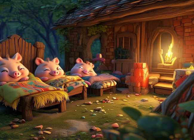 三只小猪故事完整 睡前故事 - 三只小猪故事完整 睡前故事在线听