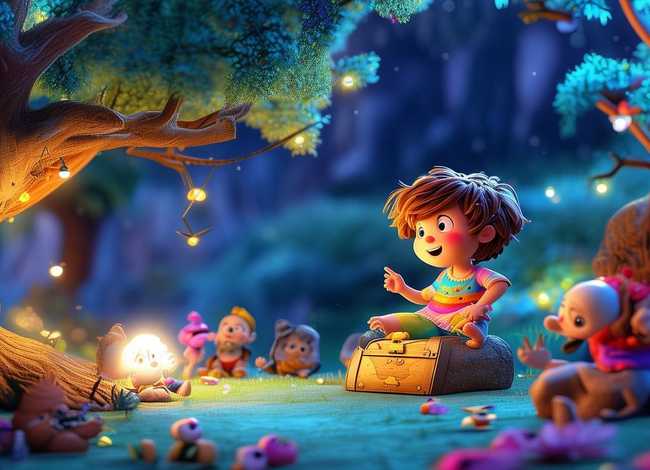 儿童故事图片带字图片；儿童故事图片带字