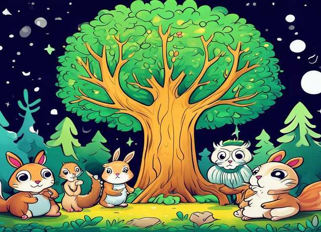 儿童故事情节的图片，幼儿故事情节插画图片简笔画