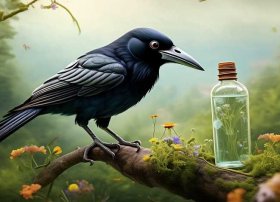 乌鸦喝水儿童故事书0-3岁免费听，乌鸦喝水故事在线听免费